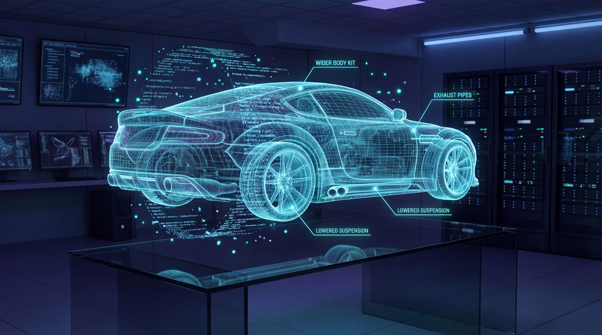 同人动漫AI改装汽车视频